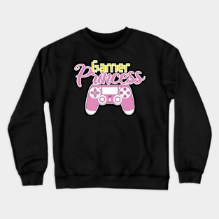 Gamer Princess Power Crewneck Sweatshirt
